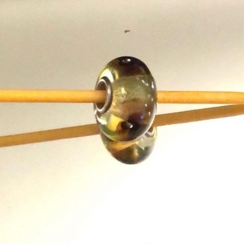 Trollbead Translucent Flower Bead - image 1